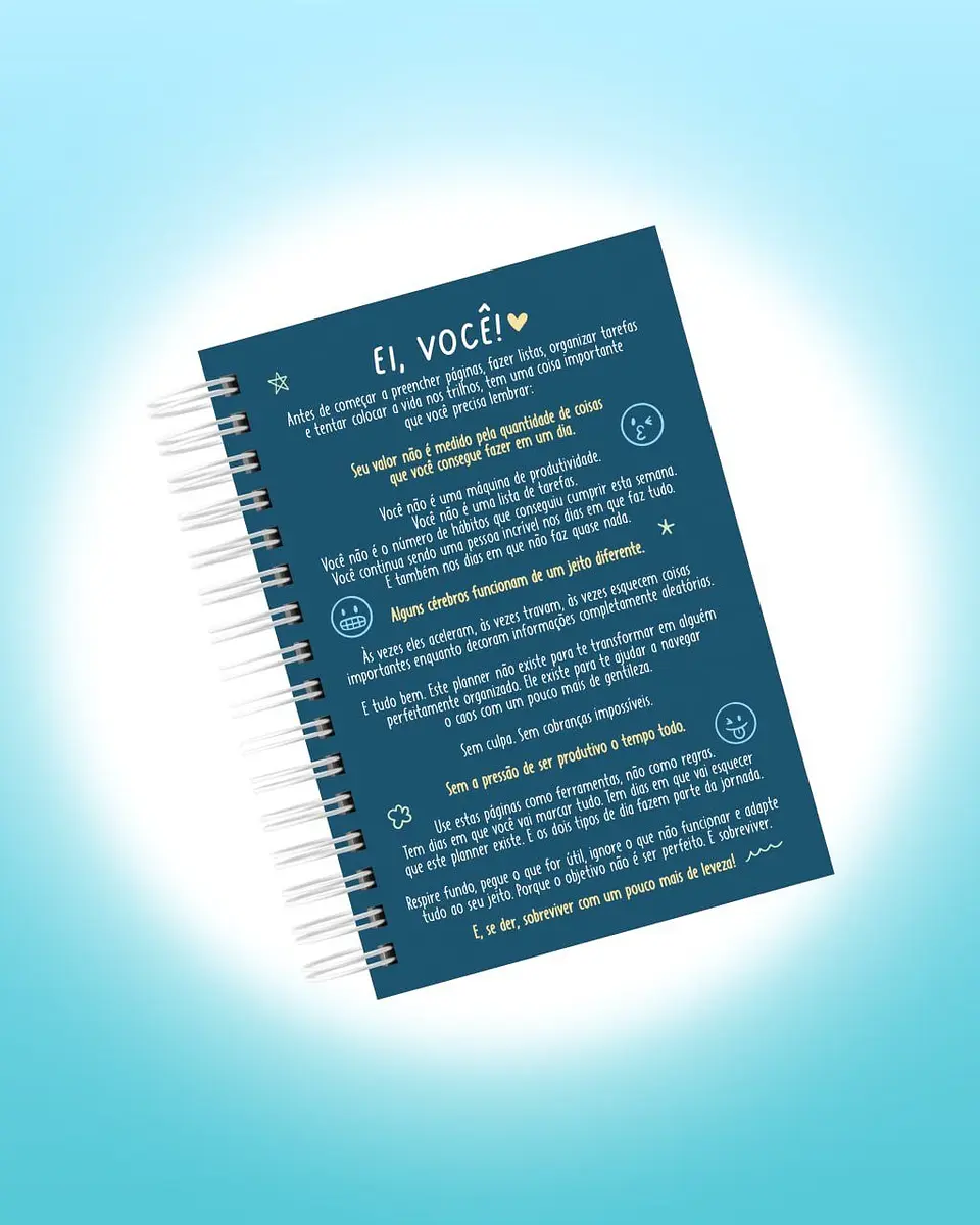 Arquivo Digital Planner de Sobrevivência para Cérebros Caóticos 10