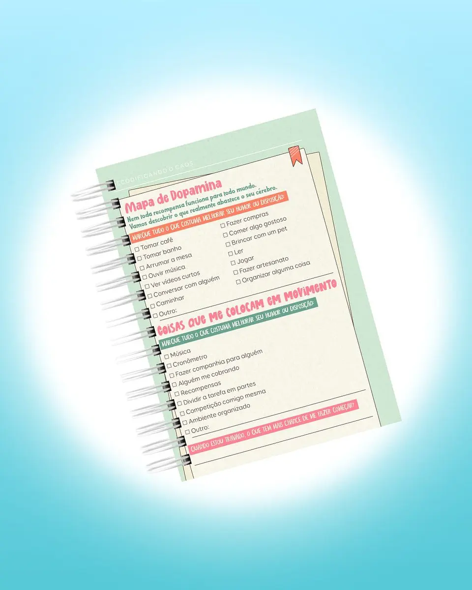 Arquivo Digital Planner de Sobrevivência para Cérebros Caóticos 17