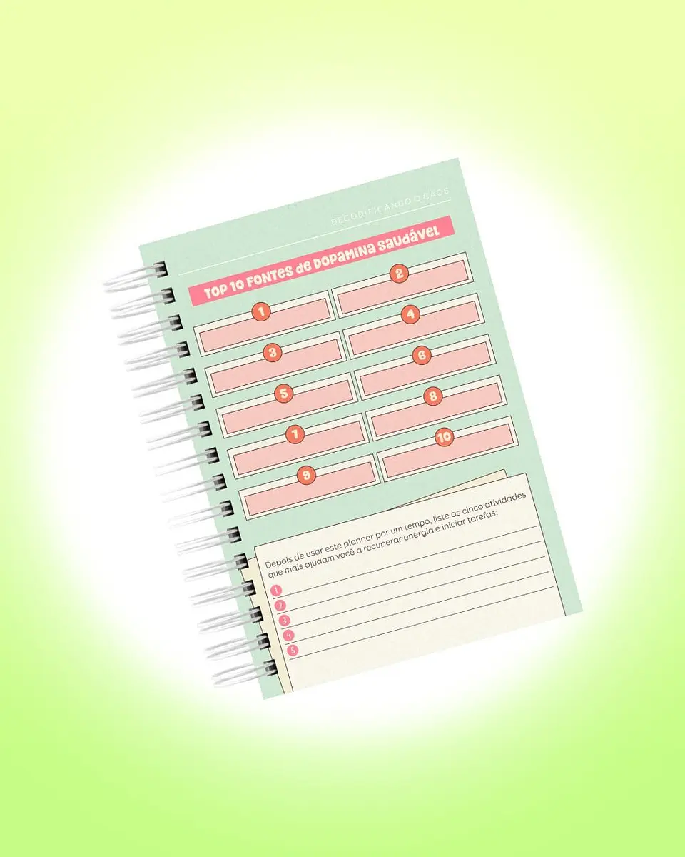 Arquivo Digital Planner de Sobrevivência para Cérebros Caóticos 18