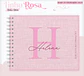 Caderneta e Livro do bebe Linho Rosa - Arquivo Digital - Thumbnail 6