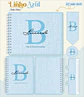 Caderneta e Livro do bebe Linho Azul - Arquivo Digital - Thumbnail 2