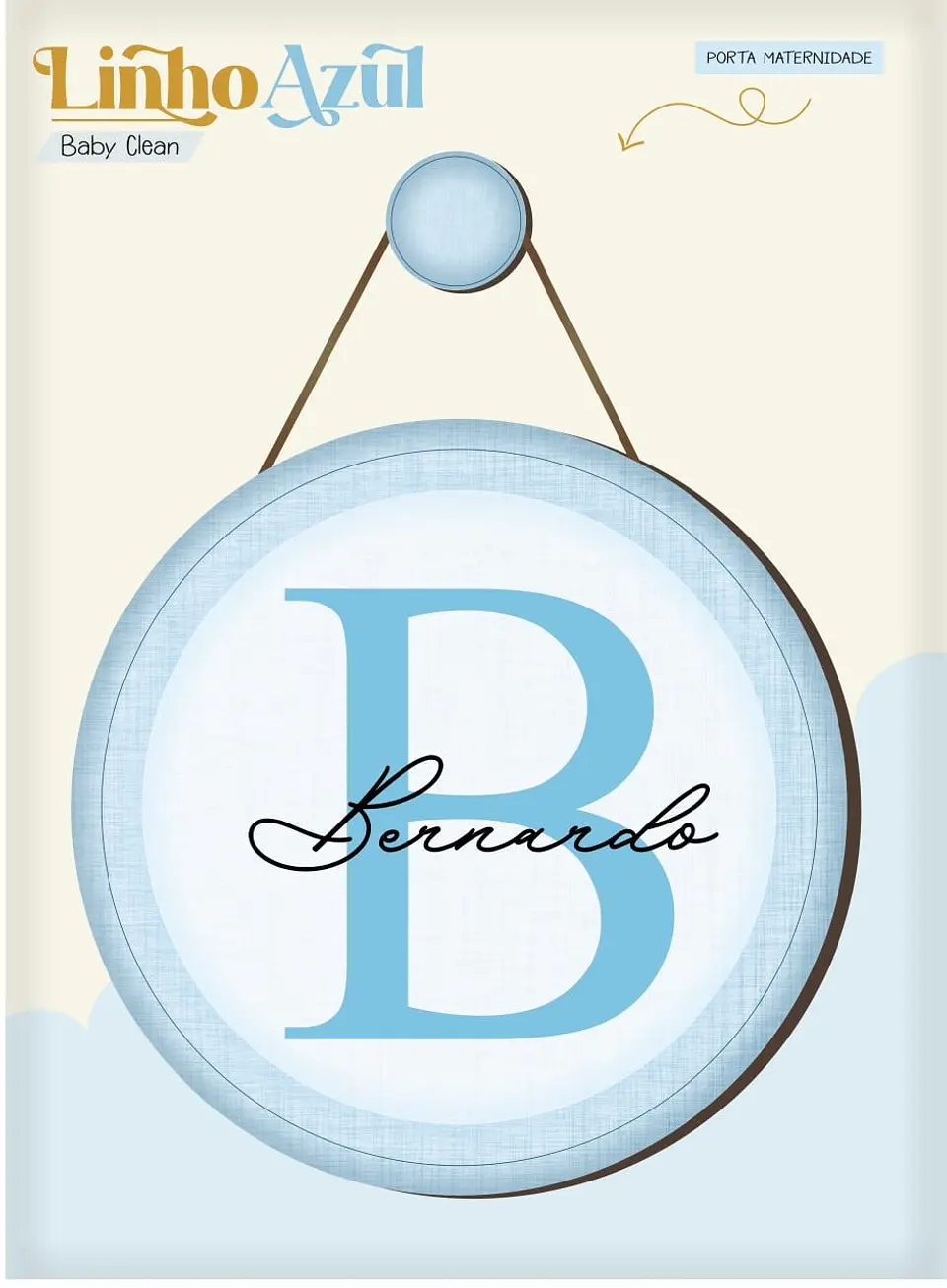 Caderneta e Livro do bebe Linho Azul - Arquivo Digital 10
