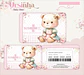 Caderneta e Livro do bebe Ursinha Baby Clean - Arquivo Digital - Thumbnail 7