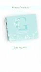 Caderneta e Livro do bebe Alfabeto Clean Borboleta Azul - Thumbnail 15