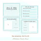 Caderneta e Livro do bebe Alfabeto Clean Borboleta Azul - Thumbnail 16