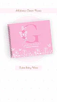Caderneta e Livro do bebe Alfabeto Clean Borboleta Rosa - Thumbnail 9