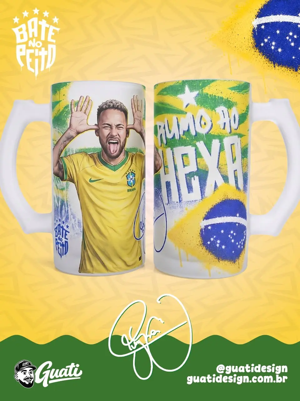 Neymar 2026 | Canecas + Chopp 10