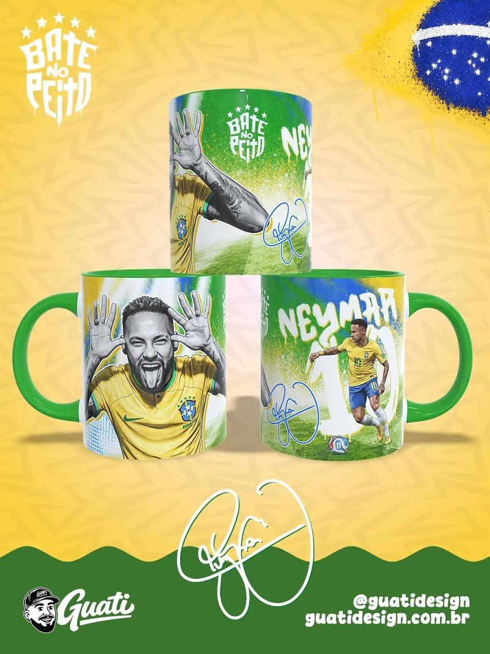 Neymar 2026 | Canecas + Chopp 12
