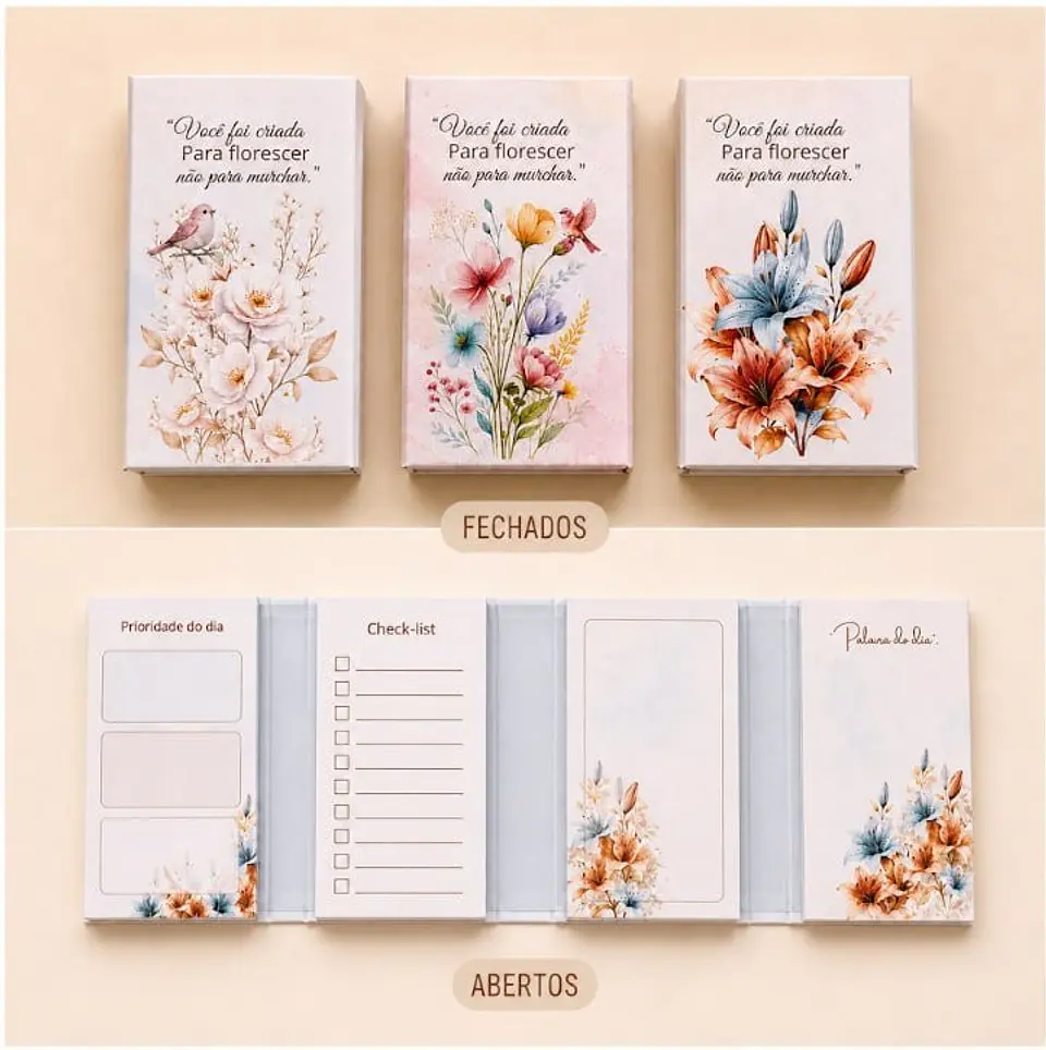 Coleção Mini Planner Jardim Arquivo Digital 1