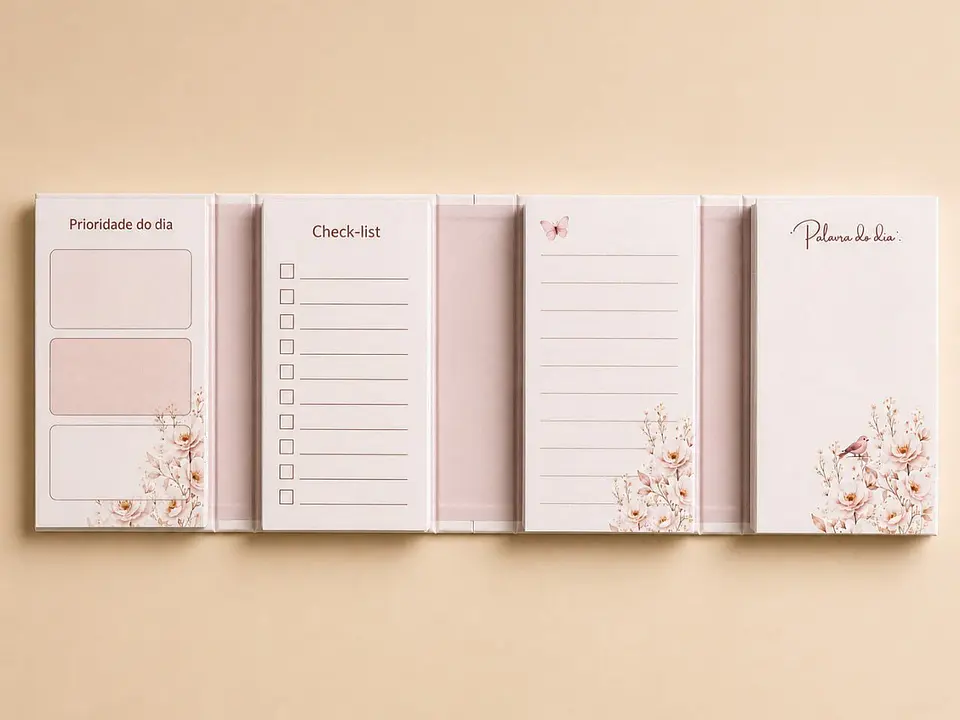Coleção Mini Planner Jardim Arquivo Digital 5