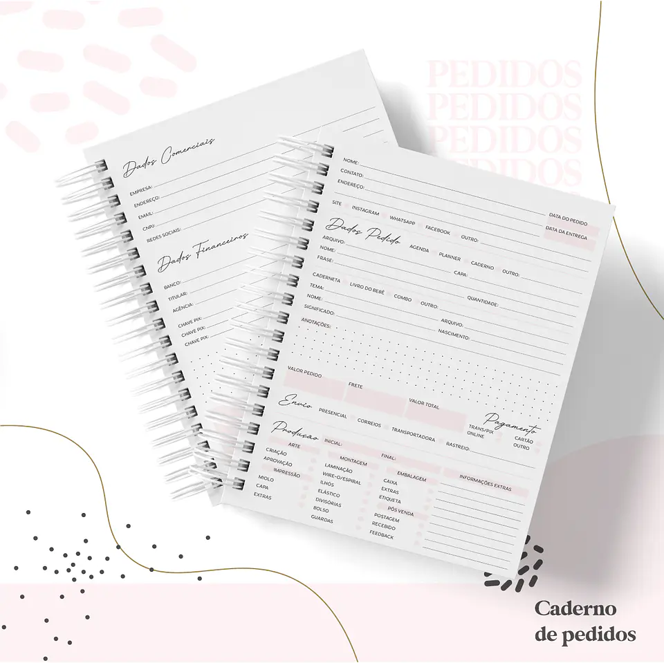 CADERNO DE PEDIDOS ENCADERNAÇÃO - Arquivo Digital 2