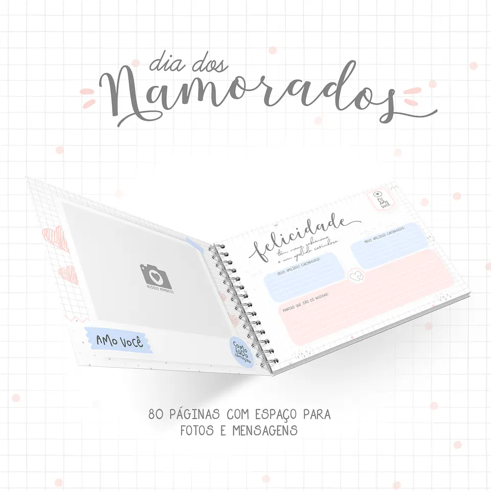 Livro da Historia Mais Bonita que Existiu - Dia dos Namorados 2