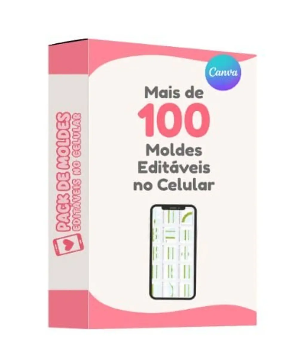 Mais de 100 Moldes Editáveis no Celular 1