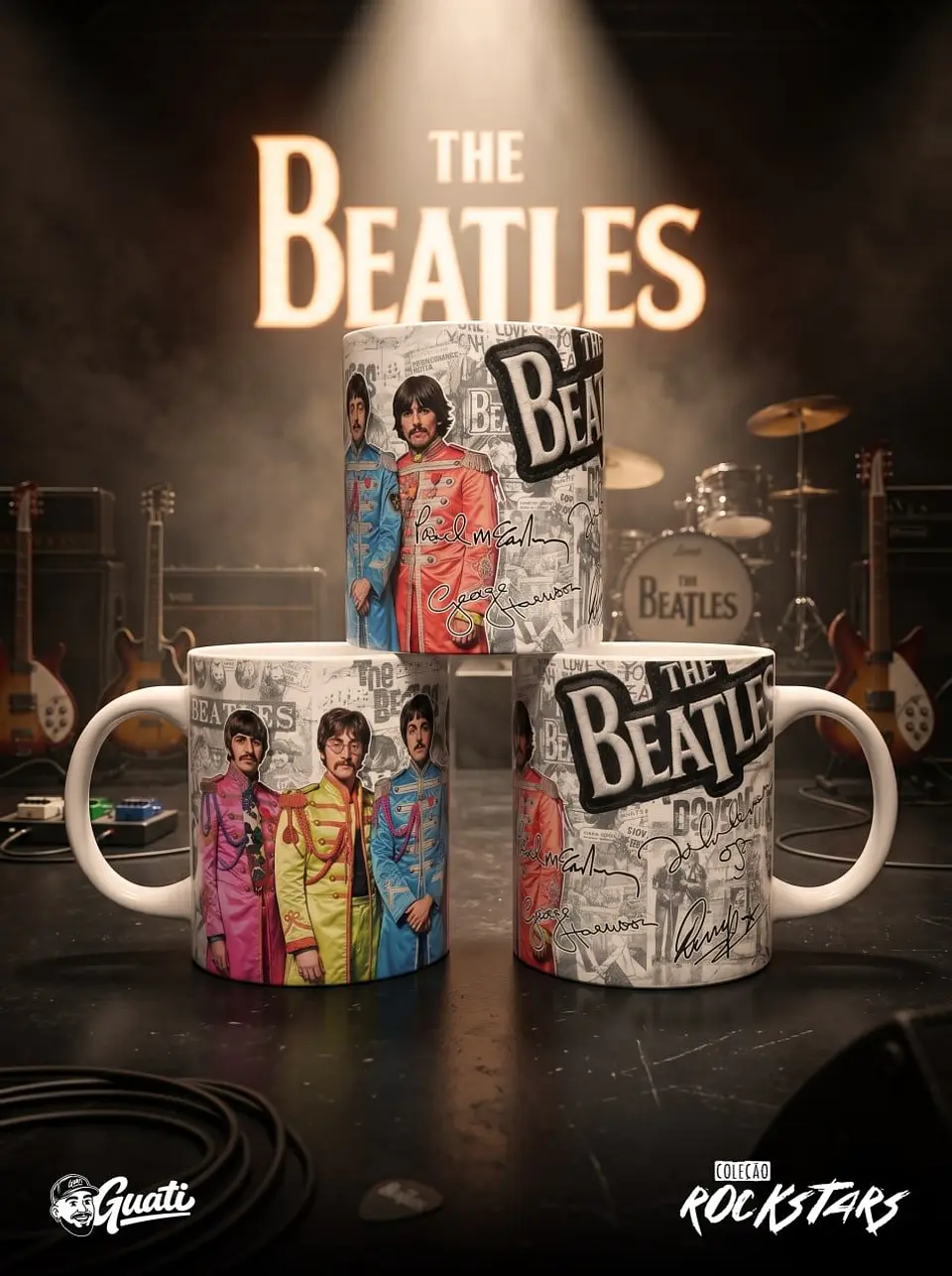 Arte Canecas Rockstars Vol. 1 3