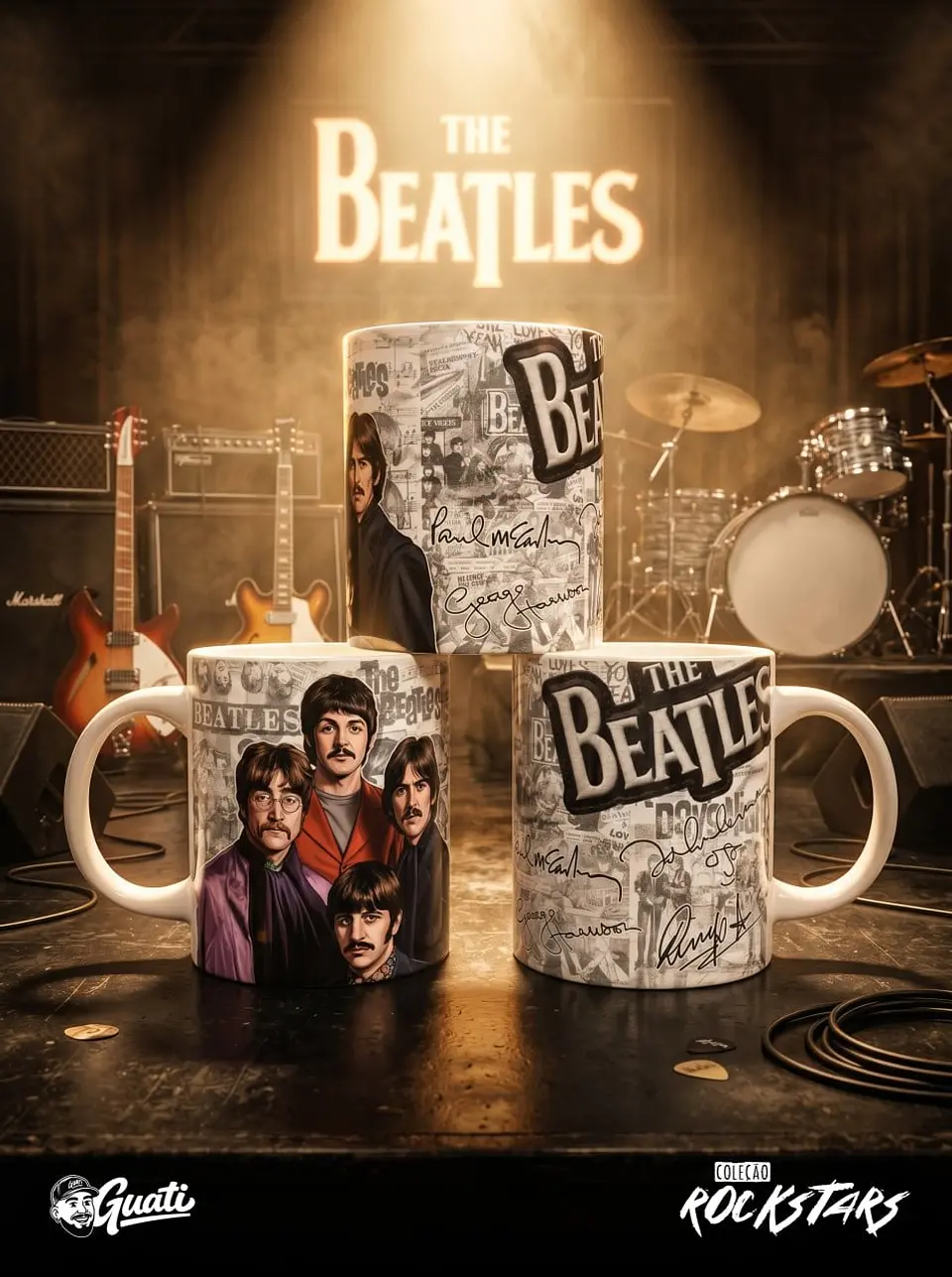Arte Canecas Rockstars Vol. 1 4