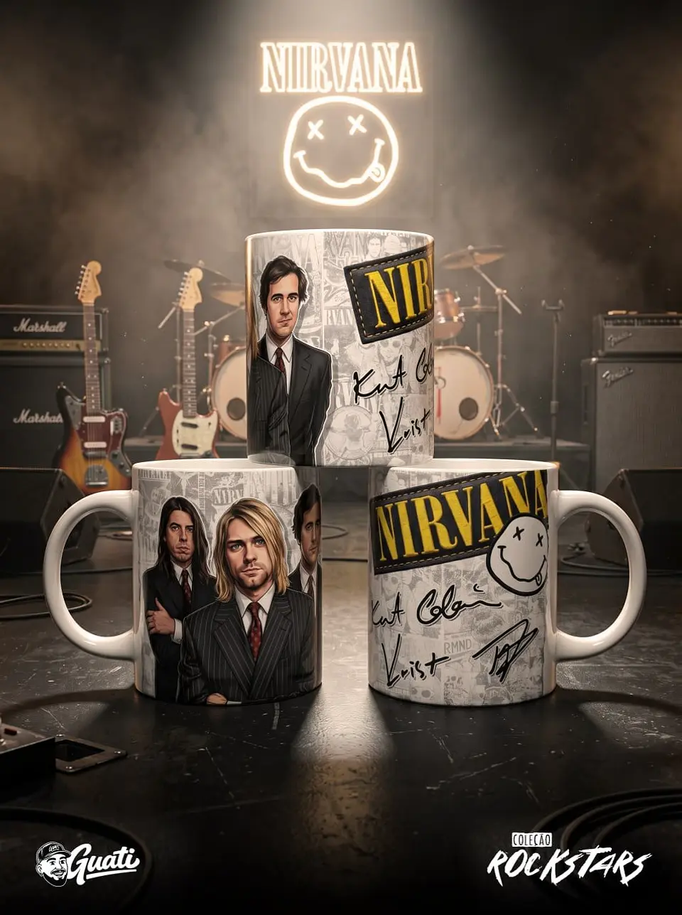 Arte Canecas Rockstars Vol. 1 15