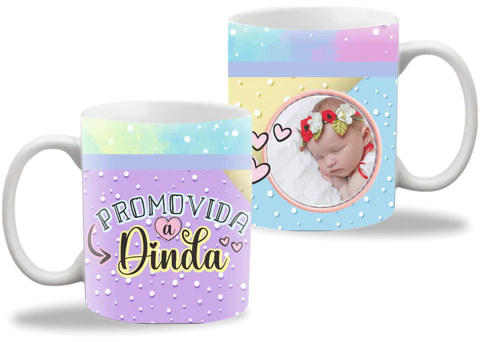 Arquivo Digital Pack Sublimação Padrinho e Dindo 2