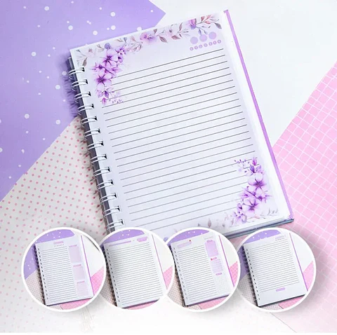Arquivo Digital Caderno Editável Canva
