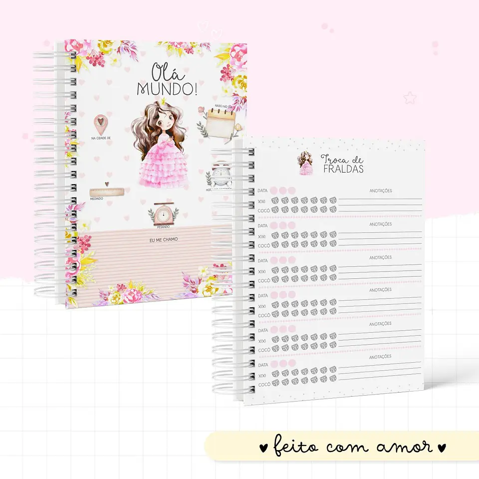Arquivo Digital Pack Maternidade Princesa 4