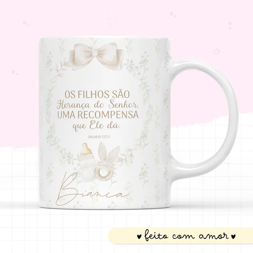 Arquivo Digital Pack Maternidade Herança do Senhor Menina 3