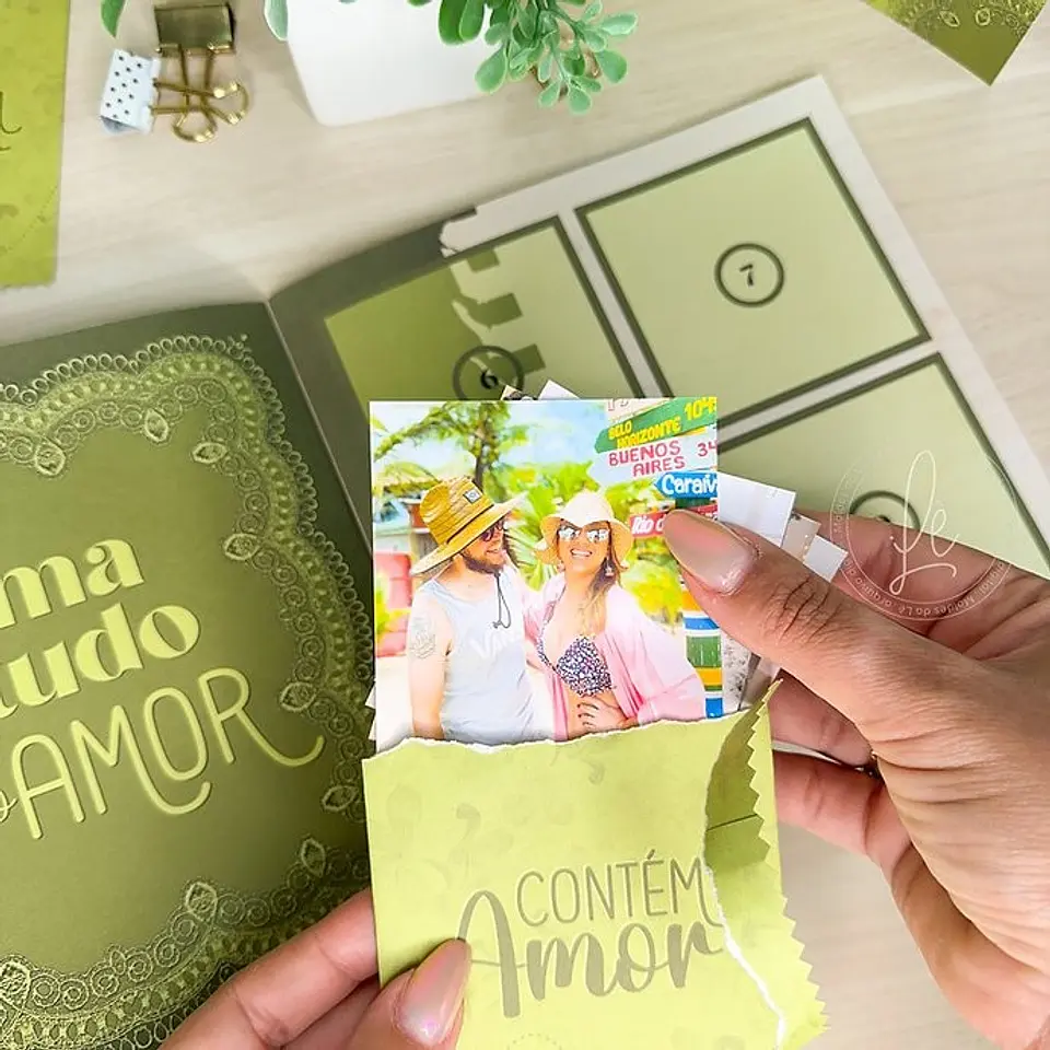 Arquivo de Corte Álbum Proposito Amor em Figurinhas 1