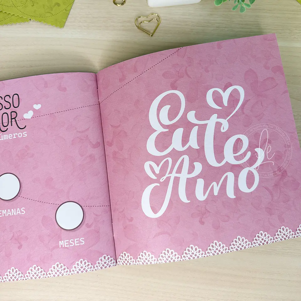 Arquivo de Corte Álbum Proposito Amor em Figurinhas 3