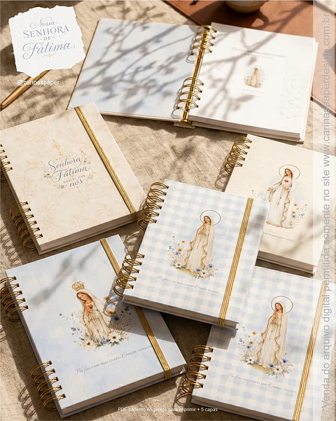 Arquivo Digital Caderno + Capas Nossa Senhora de Fátima