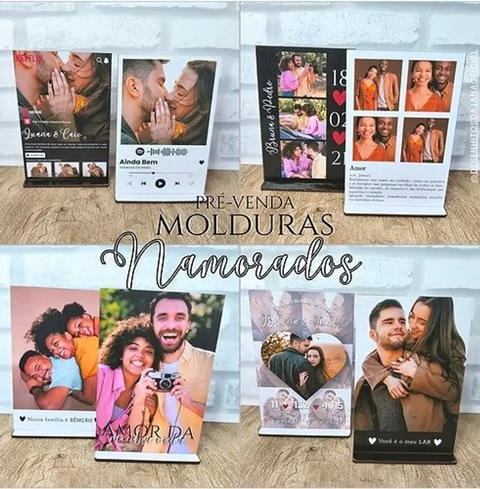 Arquivo de Corte Molduras Namorados 1