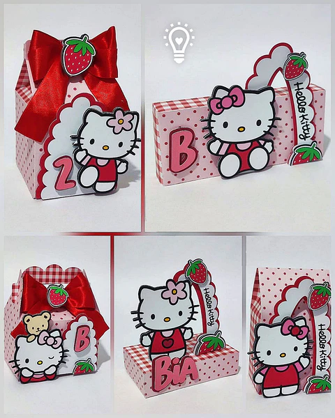 Arquivo de Corte Hello Kitty Vermelha