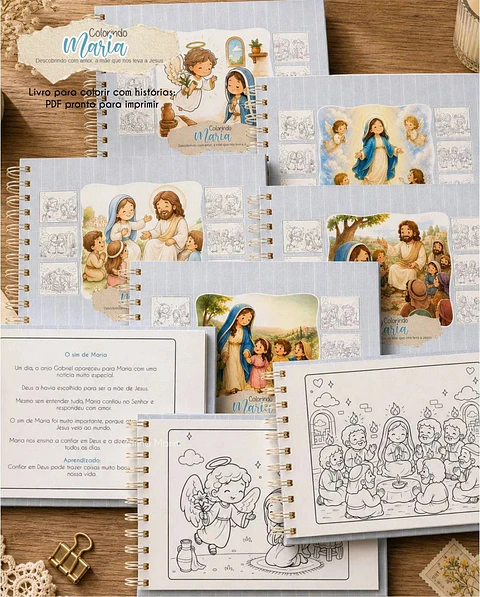 Arquivo Digital Livro Colorindo Maria