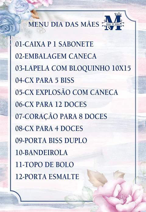 Arquivo de Corte Dia das Mães - Feliz Dia