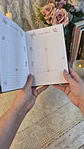 Diário de Leitura Coleção Laços e Rosas Costura - Thumbnail 13