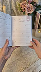 Diário de Leitura Coleção Laços e Rosas Costura - Thumbnail 17