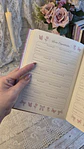 Diário de Leitura Coleção Laços e Rosas Costura - Thumbnail 24