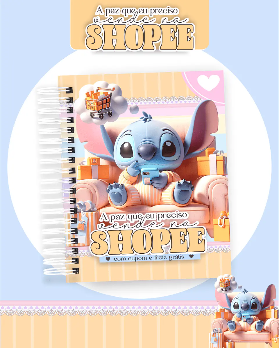 COMBO Planner Shopee Controlada Arquivo Digital 10