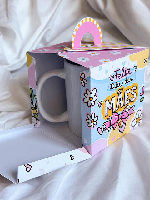Caixa Caneca Surpresa Dia das Mães Arquivo Digital