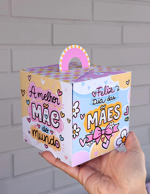 Caixa Caneca Surpresa Dia das Mães Arquivo Digital