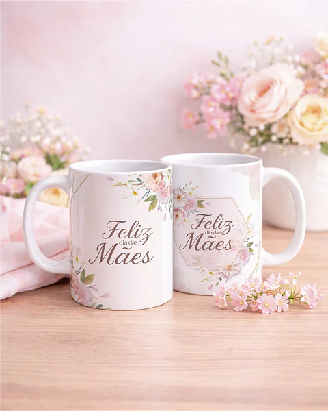 Arquivo Digital Kit Caneca Dia das Mães