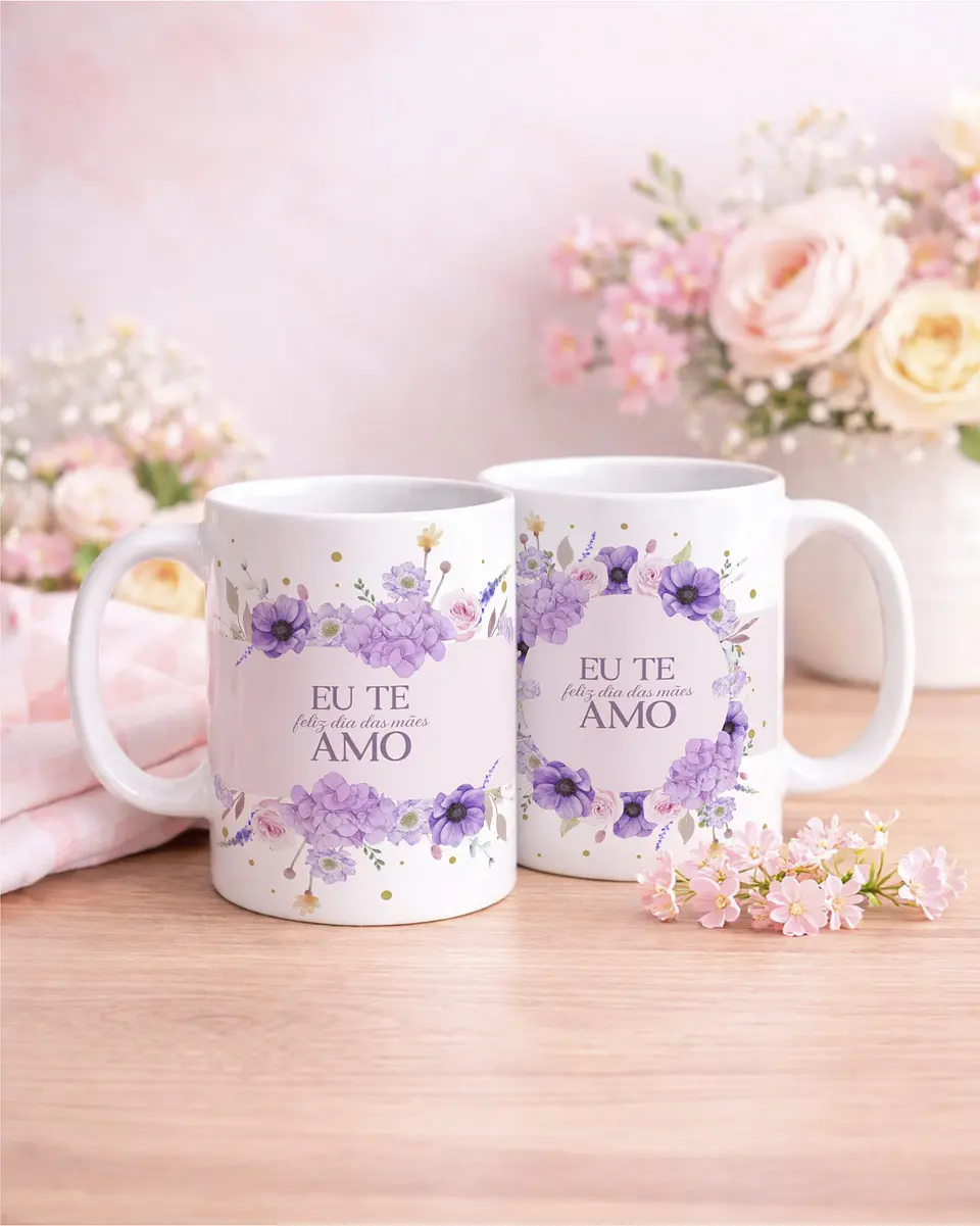 Arquivo Digital Kit Caneca Dia das Mães 4