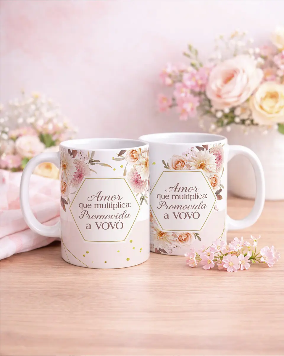 Arquivo Digital Kit Caneca Dia das Mães 5