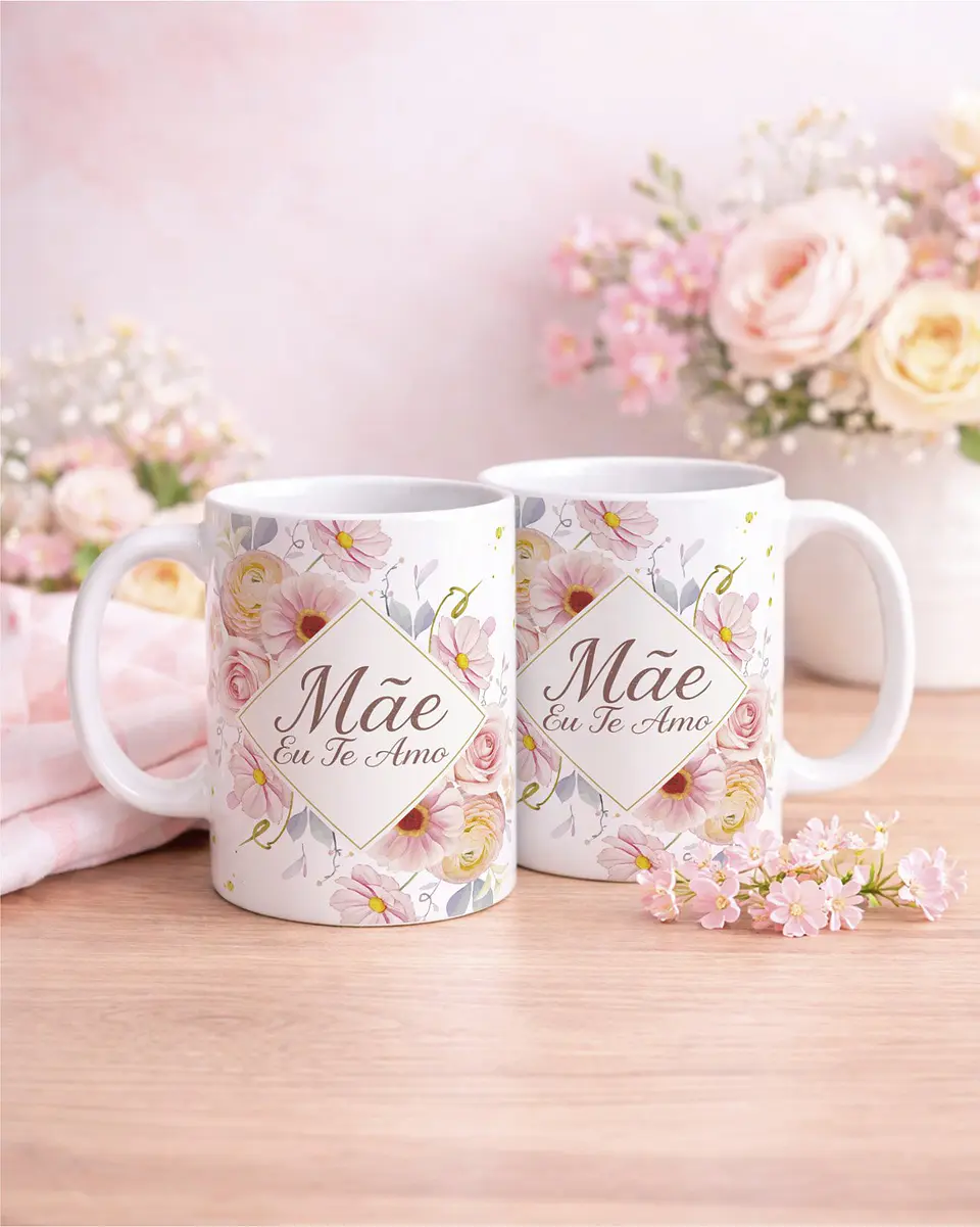 Arquivo Digital Kit Caneca Dia das Mães 6