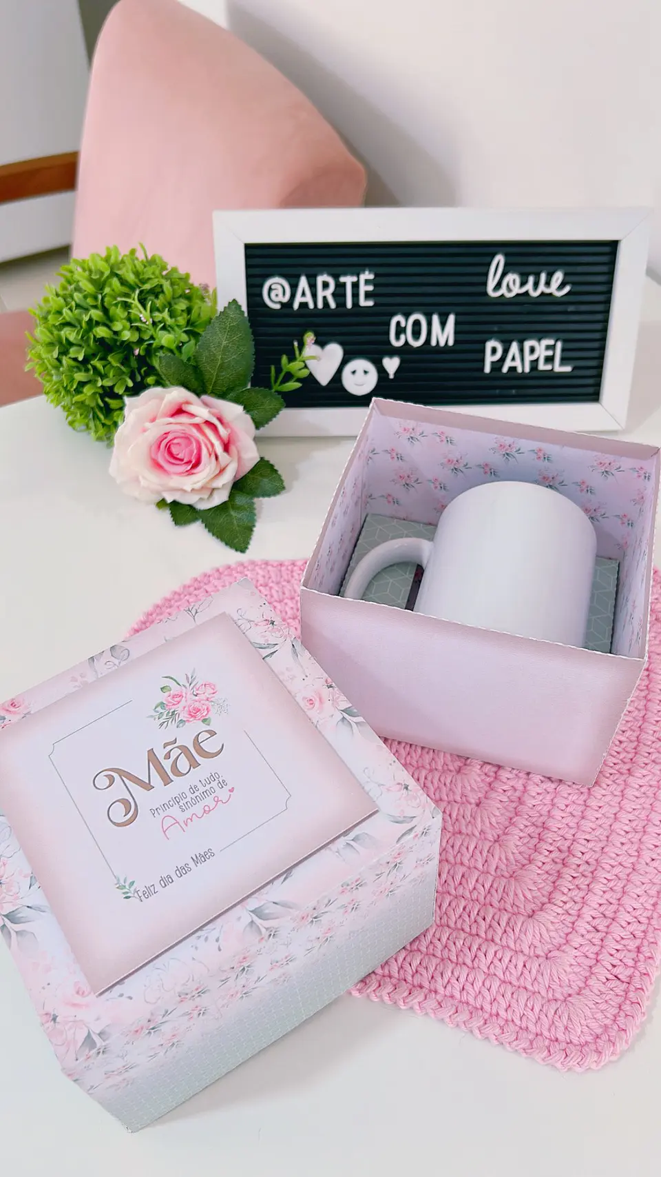 Arquivo de Corte Coleção Flor Dia das Mães 1