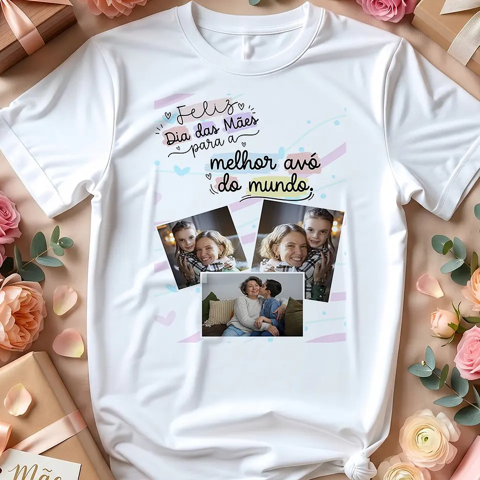 Camisetas Dia das Mães 2026 Arquivo Digital 5