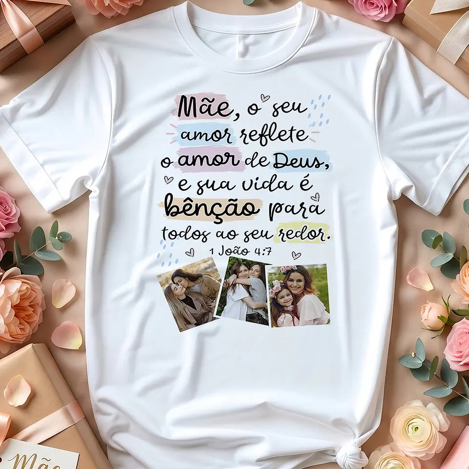 Camisetas Dia das Mães 2026 Arquivo Digital 13
