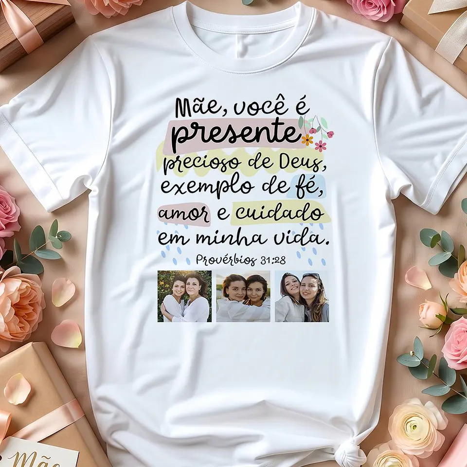 Camisetas Dia das Mães 2026 Arquivo Digital 14