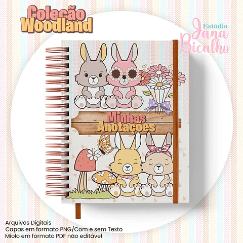 Arquivo Digital Combo Coleção Woodland