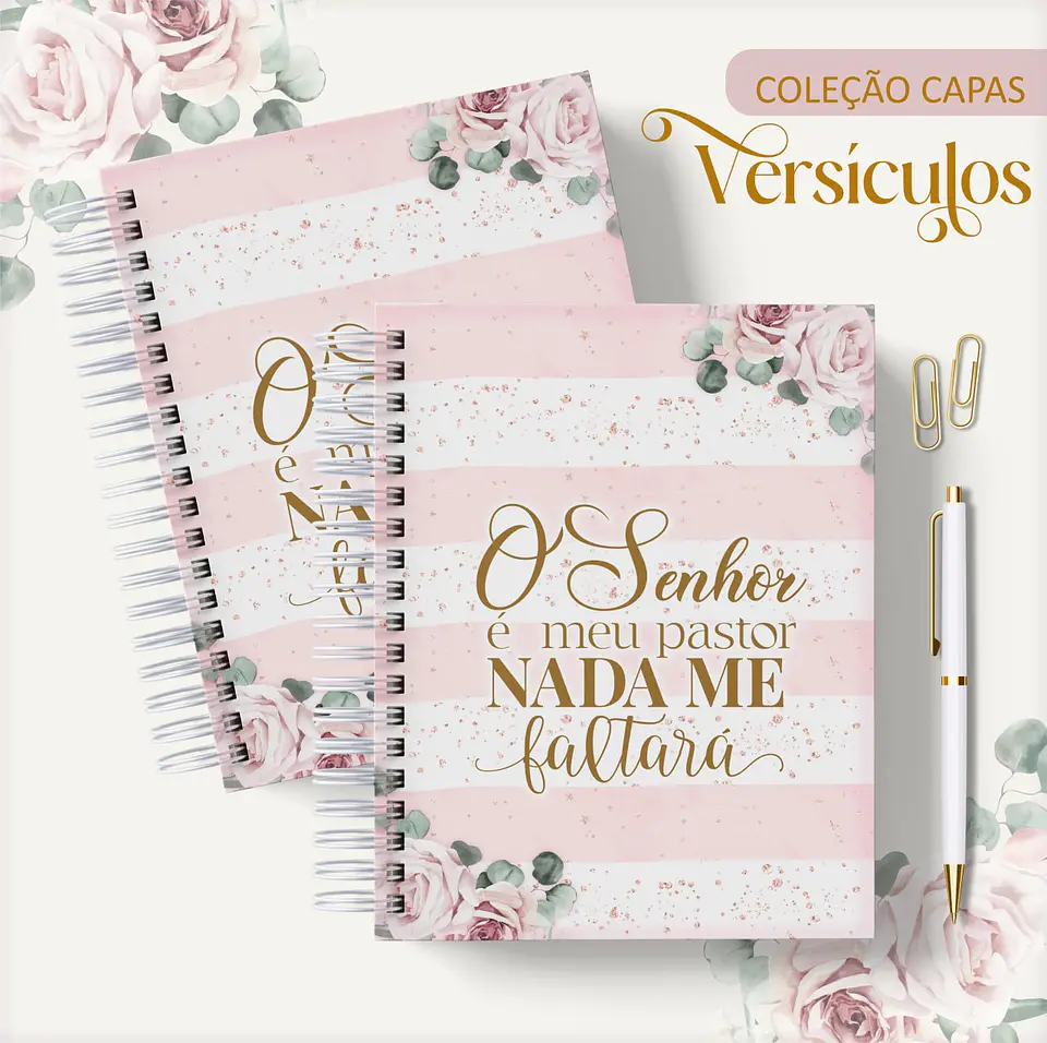Pack Capas Canecas Marca Paginas Cristã Arquivo Digital 6