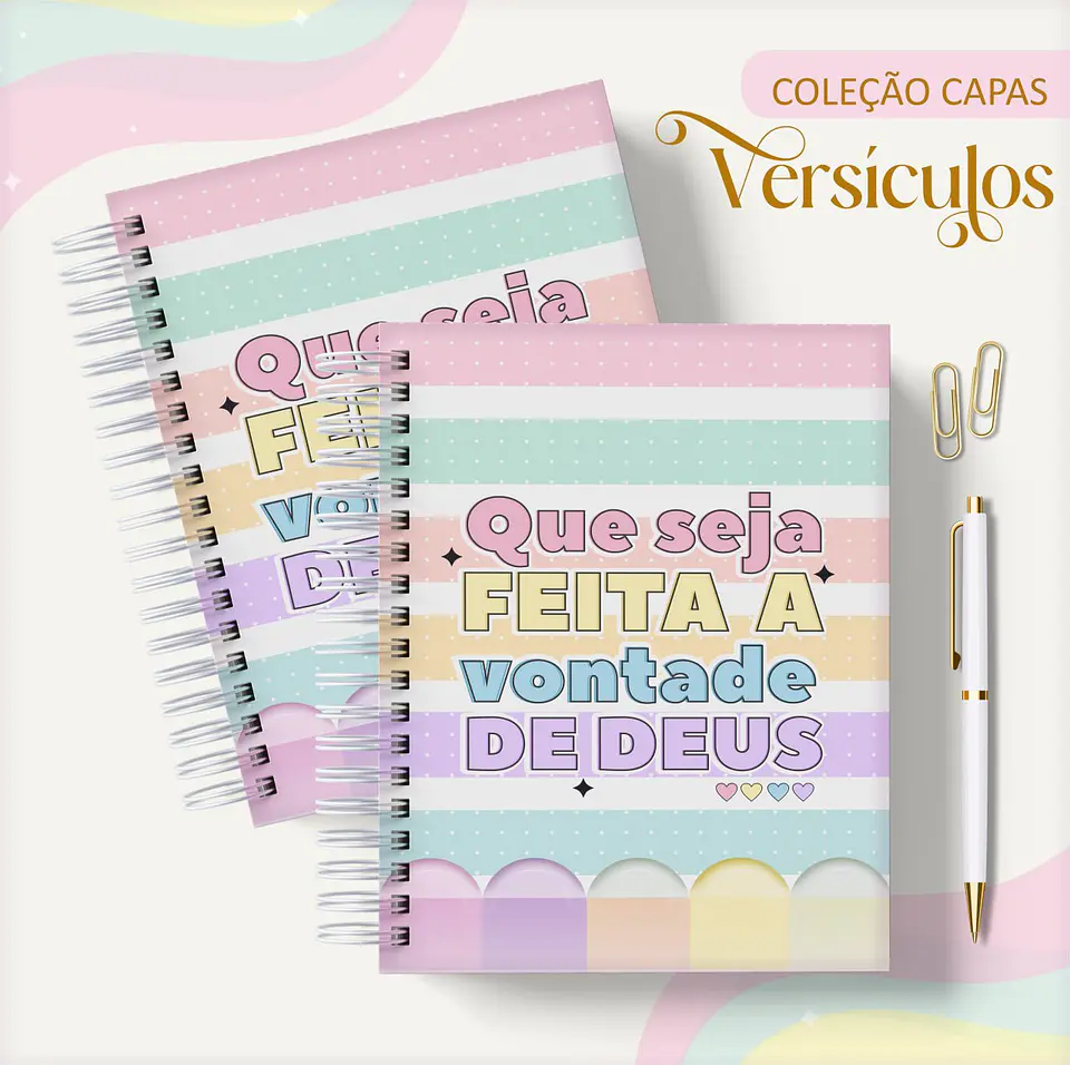 Pack Capas Canecas Marca Paginas Cristã Arquivo Digital 9