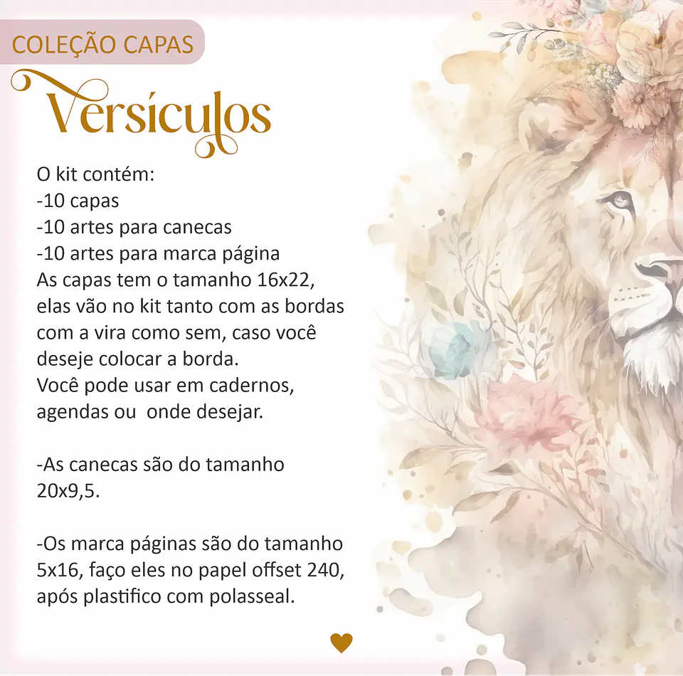 Pack Capas Canecas Marca Paginas Cristã Arquivo Digital 12