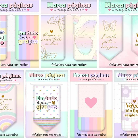 Arquivo Digital Marca Páginas Magnético